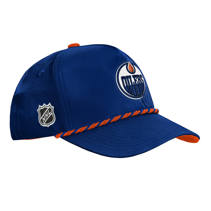 Edmonton Oilers Youth Outerstuff Blue 2026 NHL Draft Pro On Stage Snapback Hat