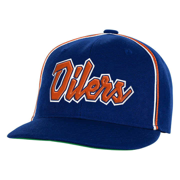 Edmonton Oilers Youth Outerstuff Blue Superfan Snapback Hat