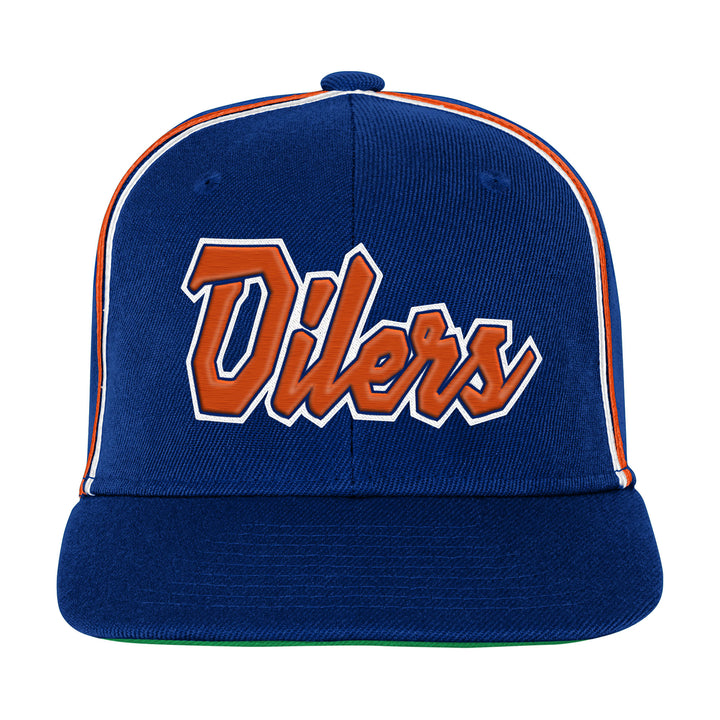 Edmonton Oilers Youth Outerstuff Blue Superfan Snapback Hat
