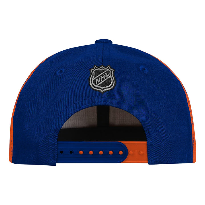 Edmonton Oilers Youth Outerstuff Blue Top Player Snapback Hat