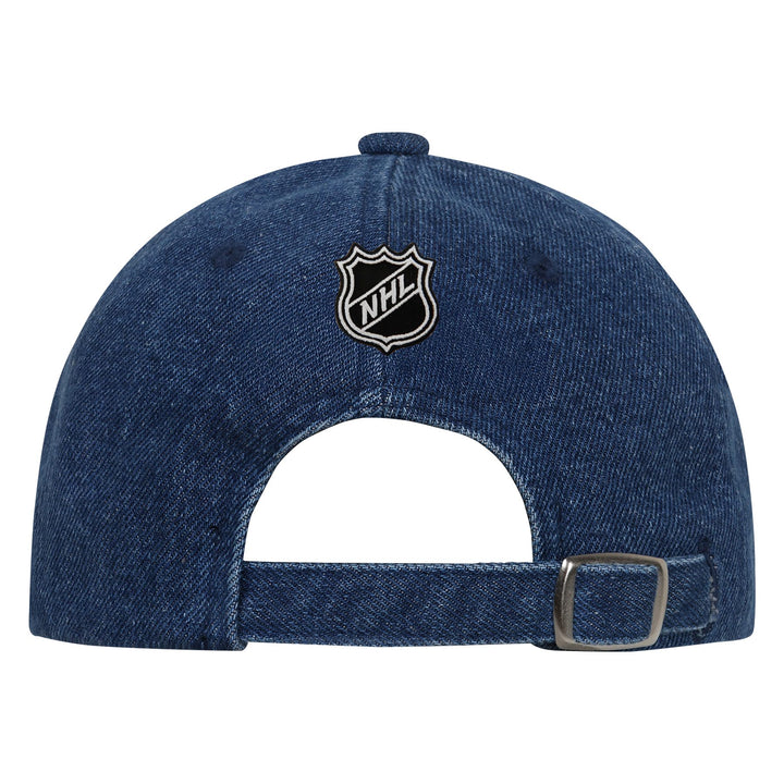 Edmonton Oilers Youth Outerstuff Denim Slouch Adjustable Hat