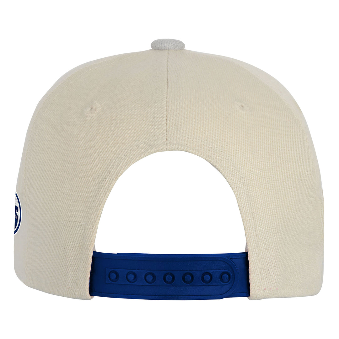 Edmonton Oilers Youth Outerstuff Grey Line Up Snapback Hat