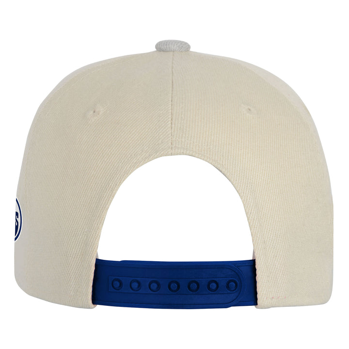 Edmonton Oilers Youth Outerstuff Grey Line Up Snapback Hat