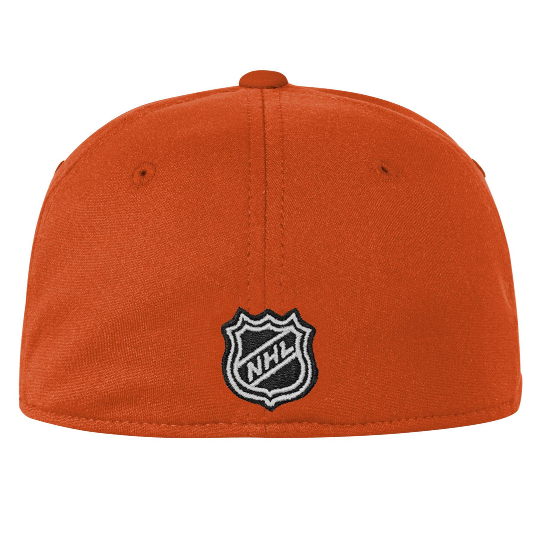 Edmonton Oilers Youth Outerstuff Orange Structured Flex Hat