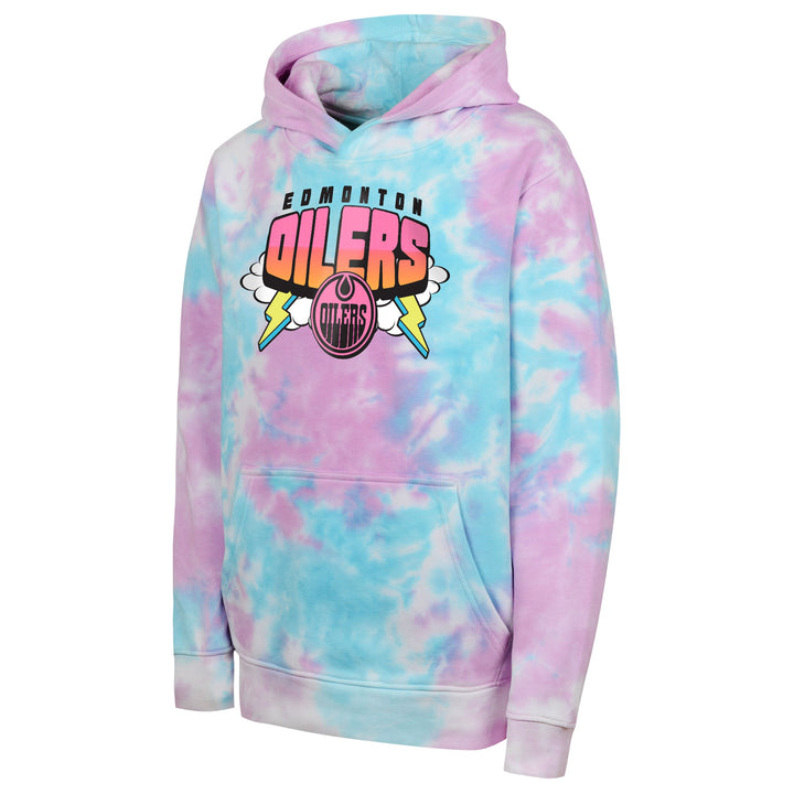 Edmonton Oilers Youth Outerstuff Ride The Lighting Hoodie