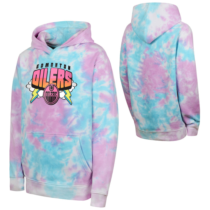 Edmonton Oilers Youth Outerstuff Ride The Lighting Hoodie