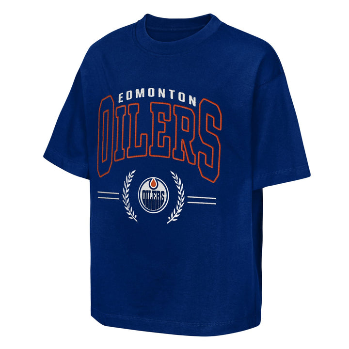 Edmonton Oilers Youth Outerstuff World Class Blue T-Shirt