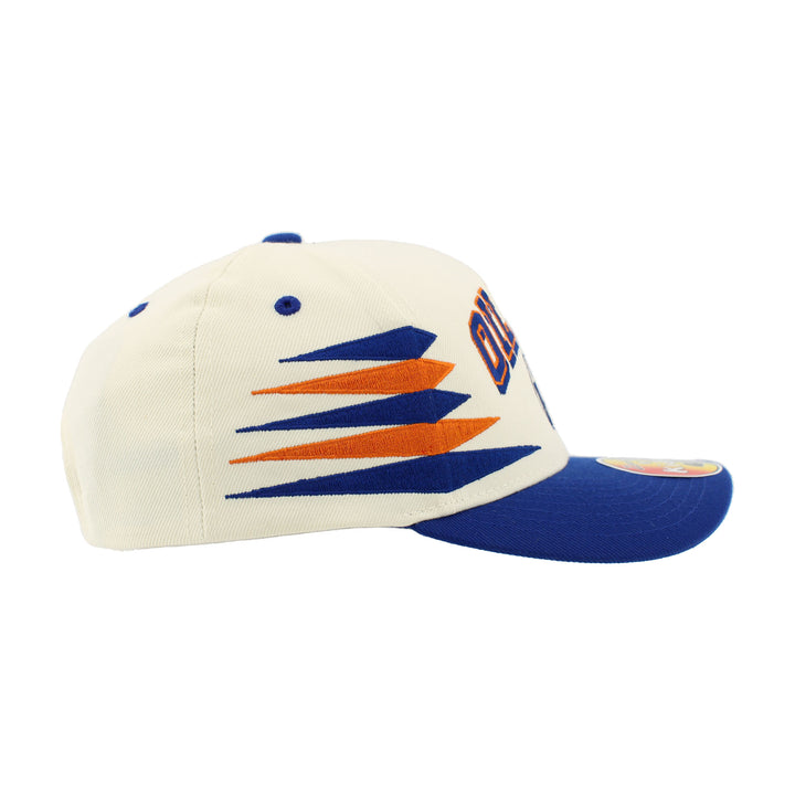 Edmonton Oilers Kids Zephyr Cream Diamond Adjustable Hat