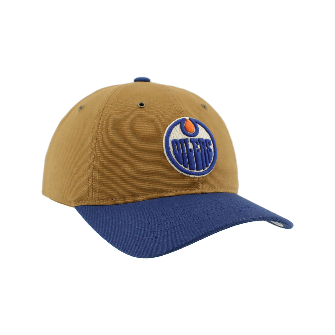 Edmonton Oilers Zephyr Brown Adjustable Hat