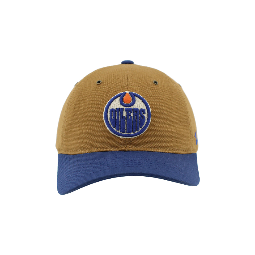 Edmonton Oilers Zephyr Brown Adjustable Hat