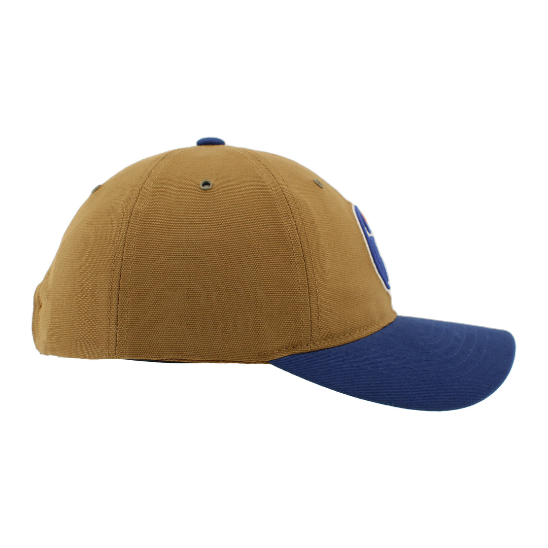 Edmonton Oilers Zephyr Brown Adjustable Hat