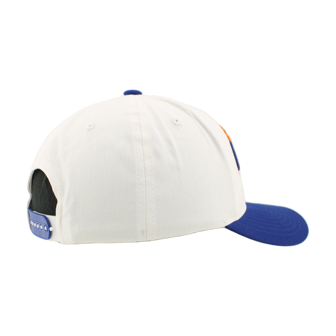 Edmonton Oilers Zephyr District White Snapback Hat