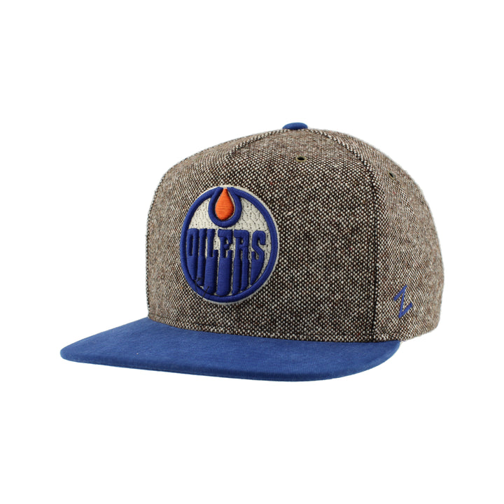 Edmonton Oilers Zephyr Grey Ritzy Snapback Hat