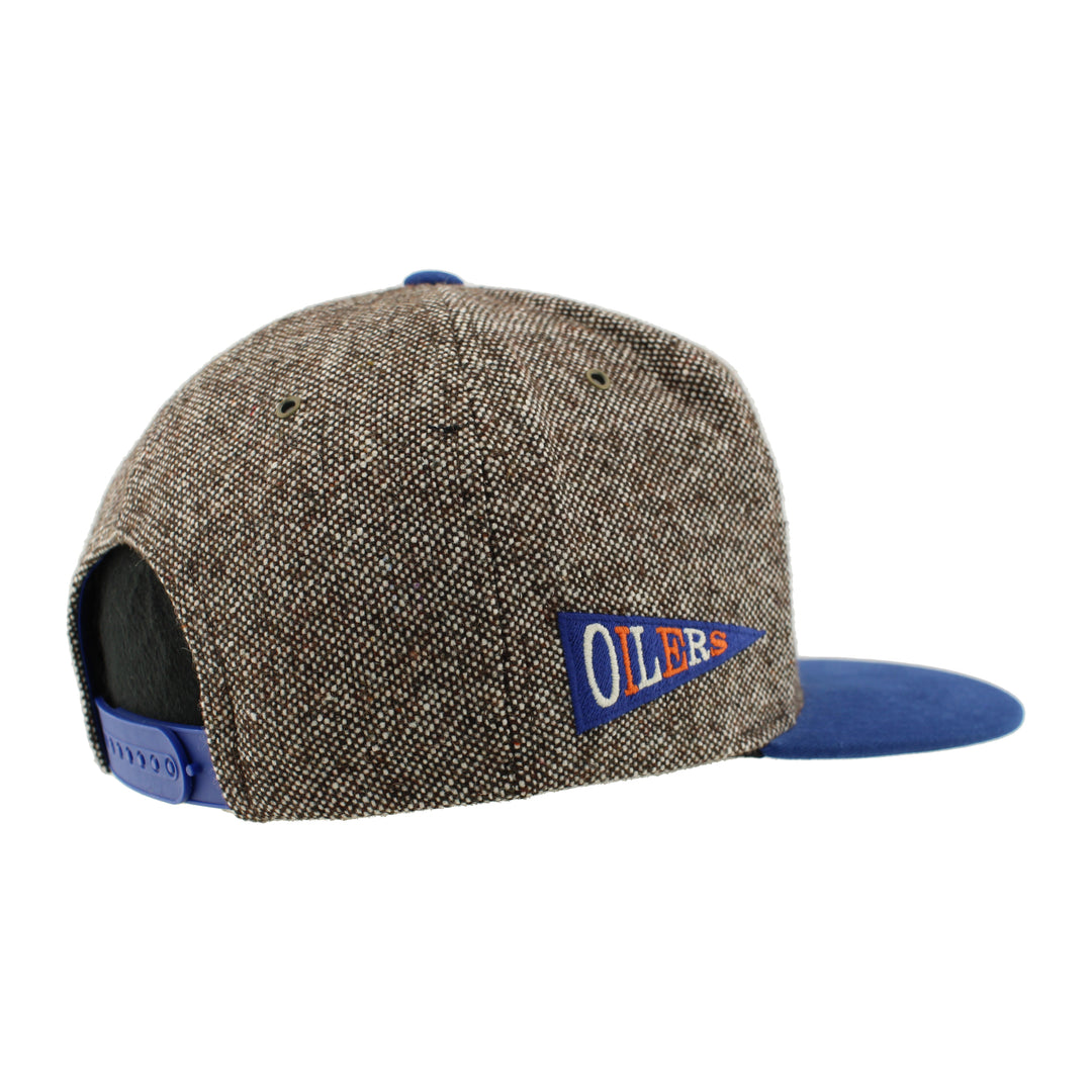 Edmonton Oilers Zephyr Grey Ritzy Snapback Hat