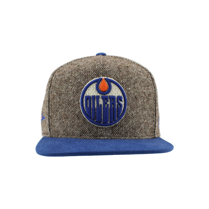 Edmonton Oilers Zephyr Grey Ritzy Snapback Hat