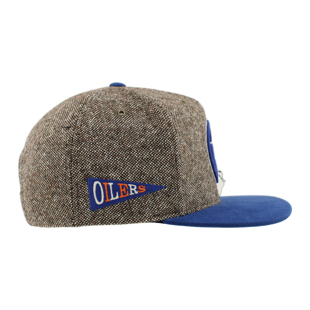 Edmonton Oilers Zephyr Grey Ritzy Snapback Hat