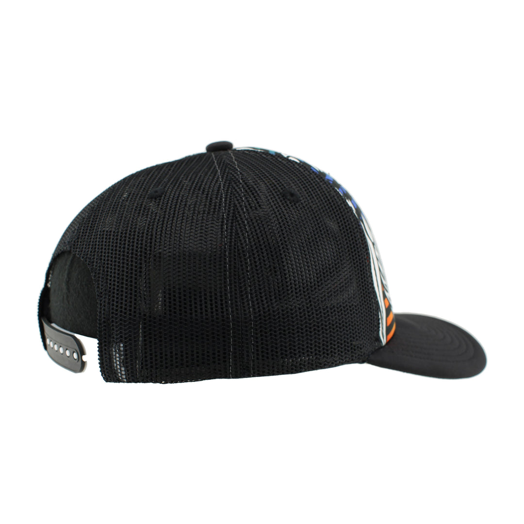 Edmonton Oilers Zephyr Pride Black Motley 3D Snapback Hat