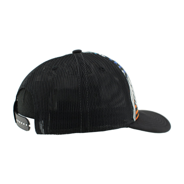 Edmonton Oilers Zephyr Pride Black Motley 3D Snapback Hat