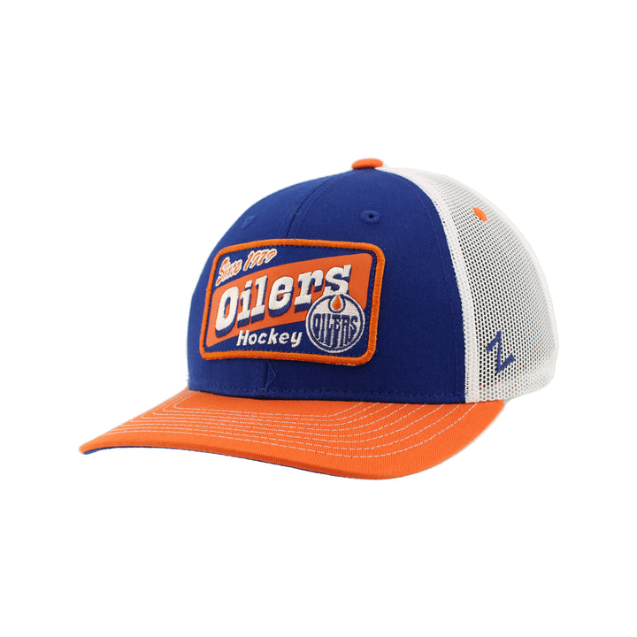 Edmonton Oilers Zephyr Royal Billboard Snapback Hat
