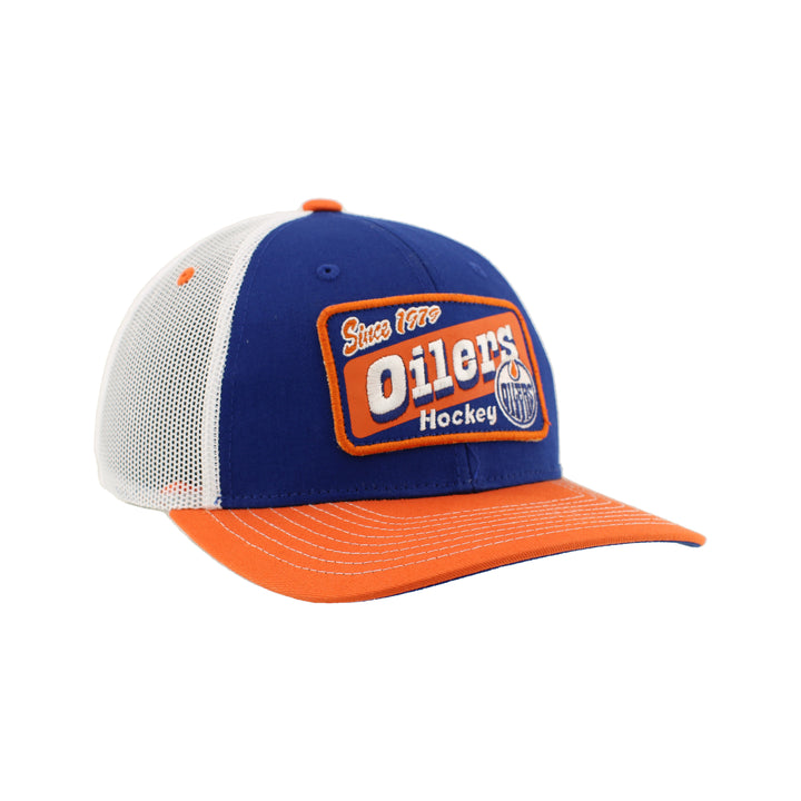 Edmonton Oilers Zephyr Royal Billboard Snapback Hat