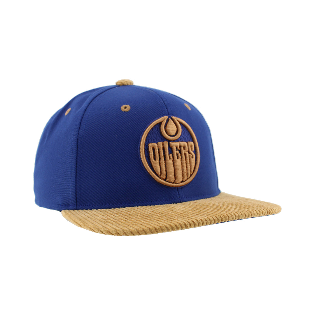 Edmonton Oilers Zephyr Royal Cozyruss Snapback Hat