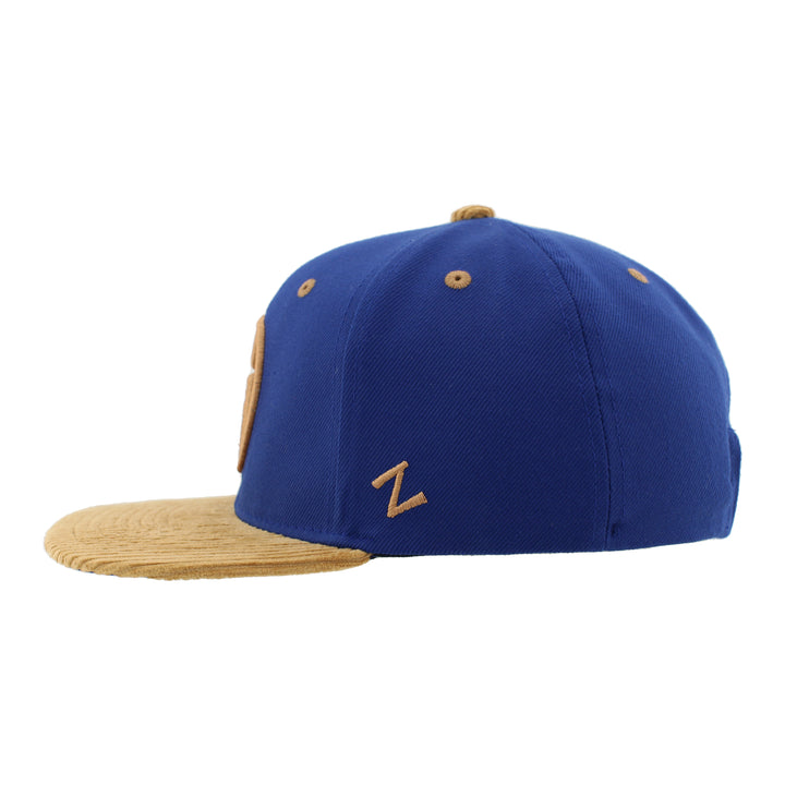 Edmonton Oilers Zephyr Royal Cozyruss Snapback Hat
