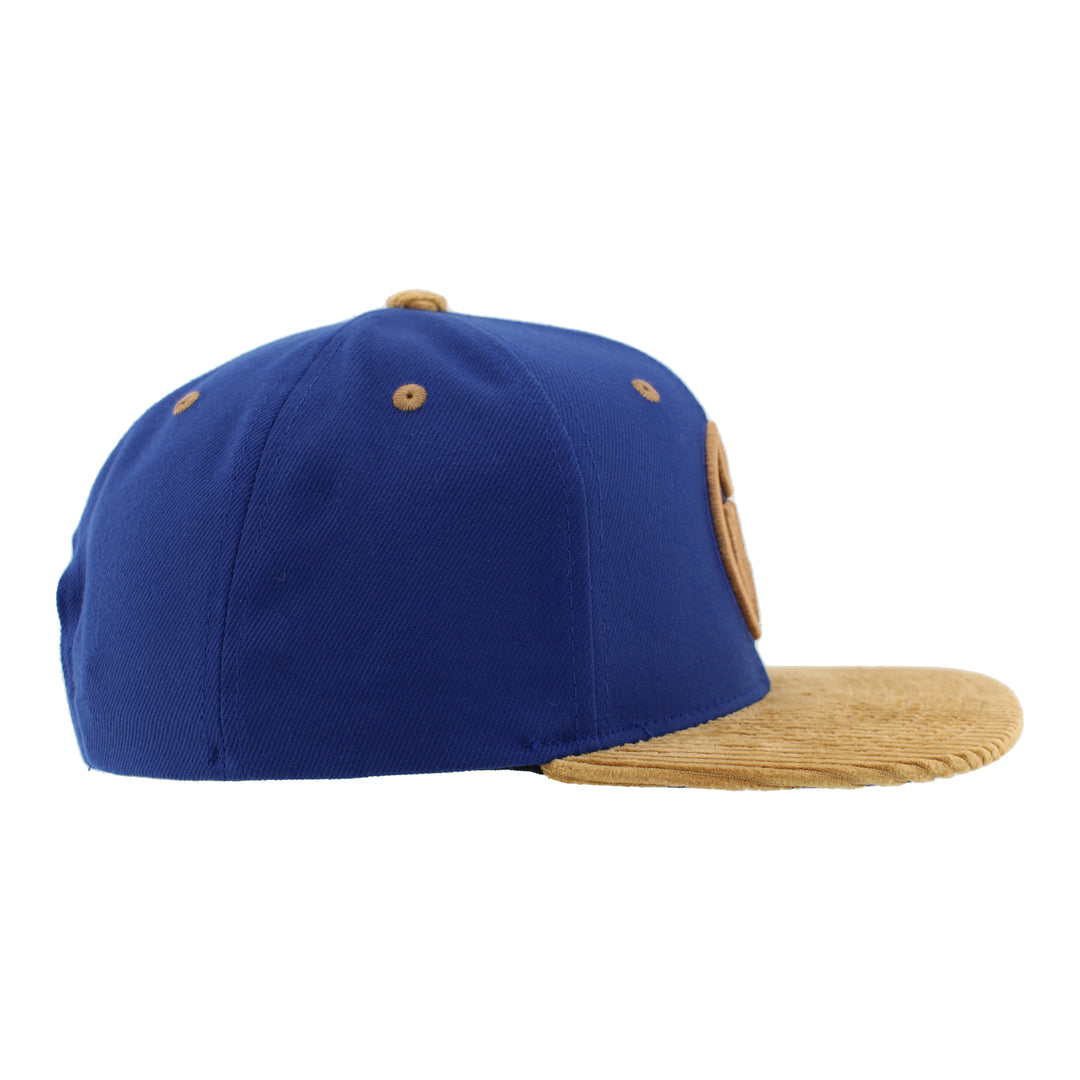 Edmonton Oilers Zephyr Royal Cozyruss Snapback Hat