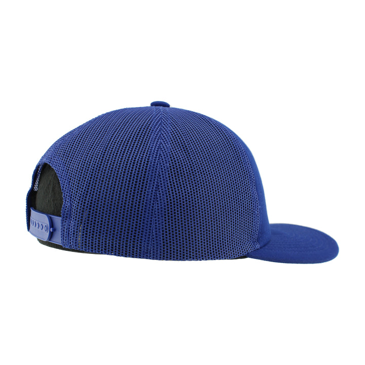Edmonton Oilers Zephyr Royal Dassie Puff Snapback Hat