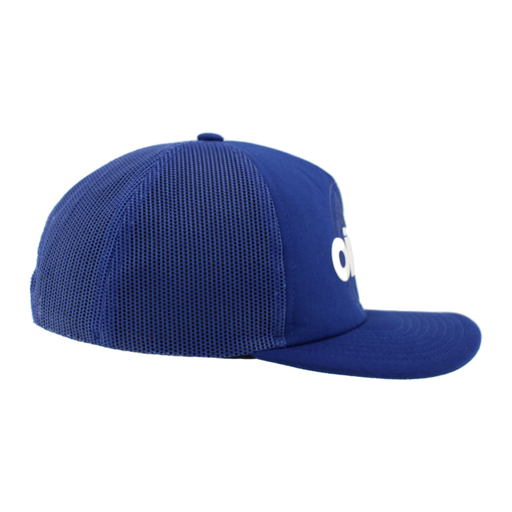 Edmonton Oilers Zephyr Royal Dassie Puff Snapback Hat