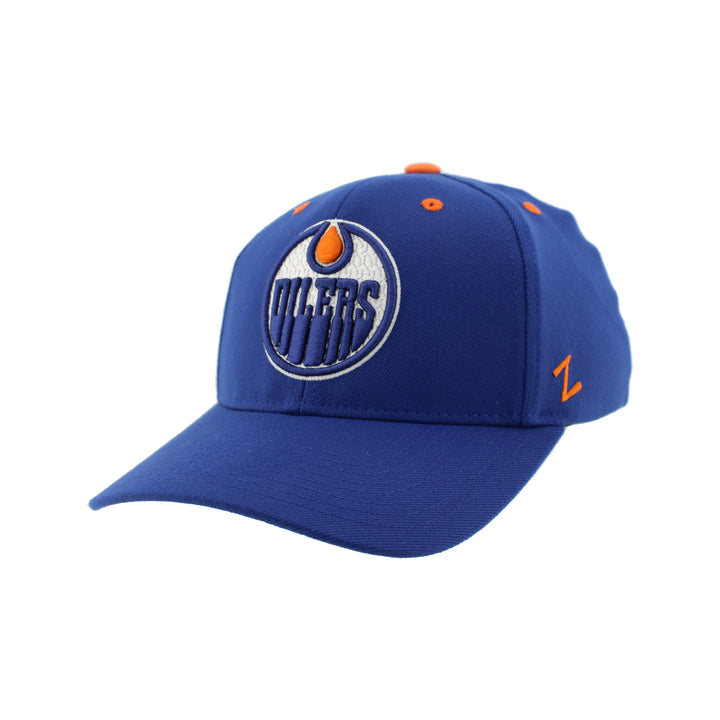 Edmonton Oilers Zephyr Royal Flex Hat