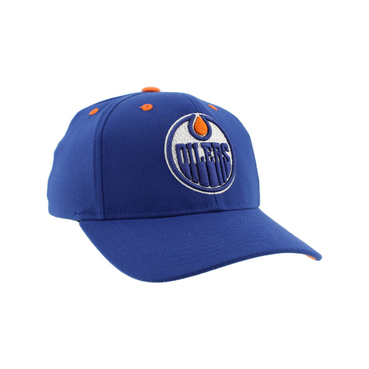 Edmonton Oilers Zephyr Royal Flex Hat