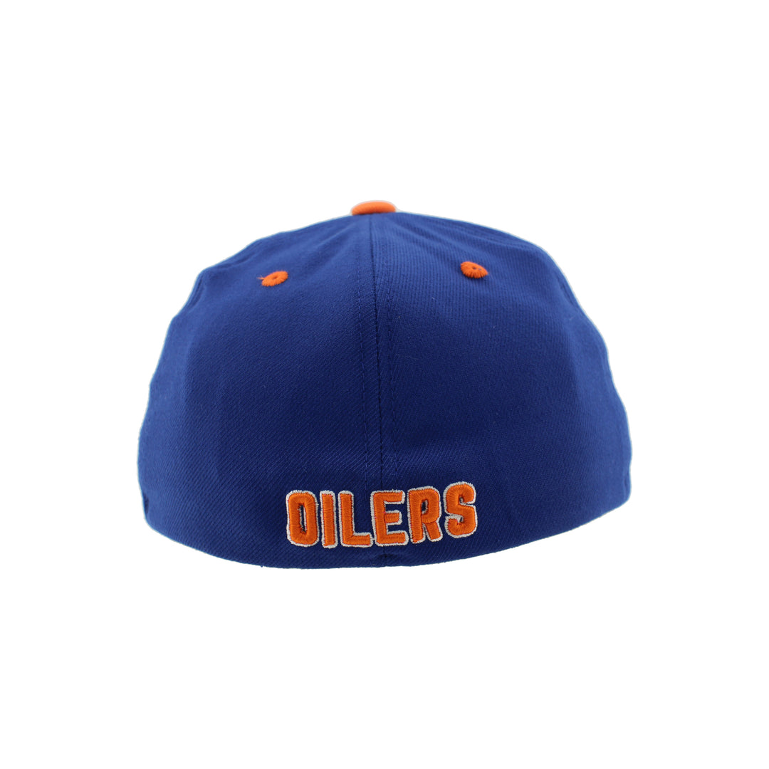 Edmonton Oilers Zephyr Royal Flex Hat