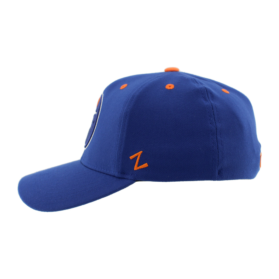 Edmonton Oilers Zephyr Royal Flex Hat