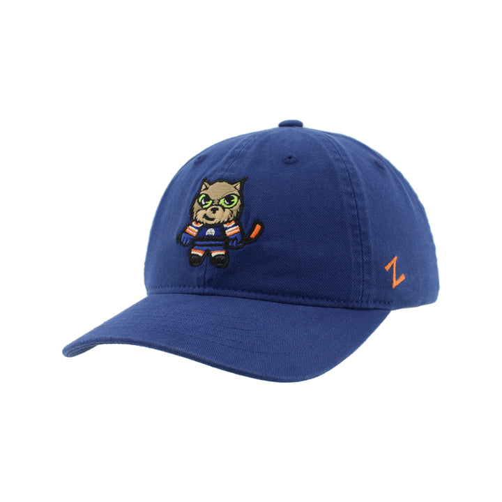 Edmonton Oilers Zephyr Royal Hunter Shibuya Adjustable Hat