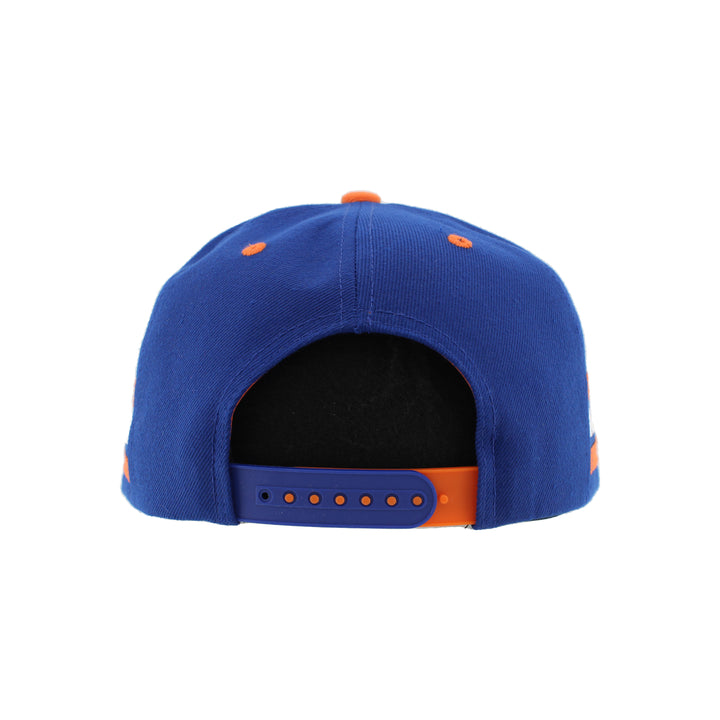 Edmonton Oilers Zephyr Royal Locker Room Lacer Snapback Hat