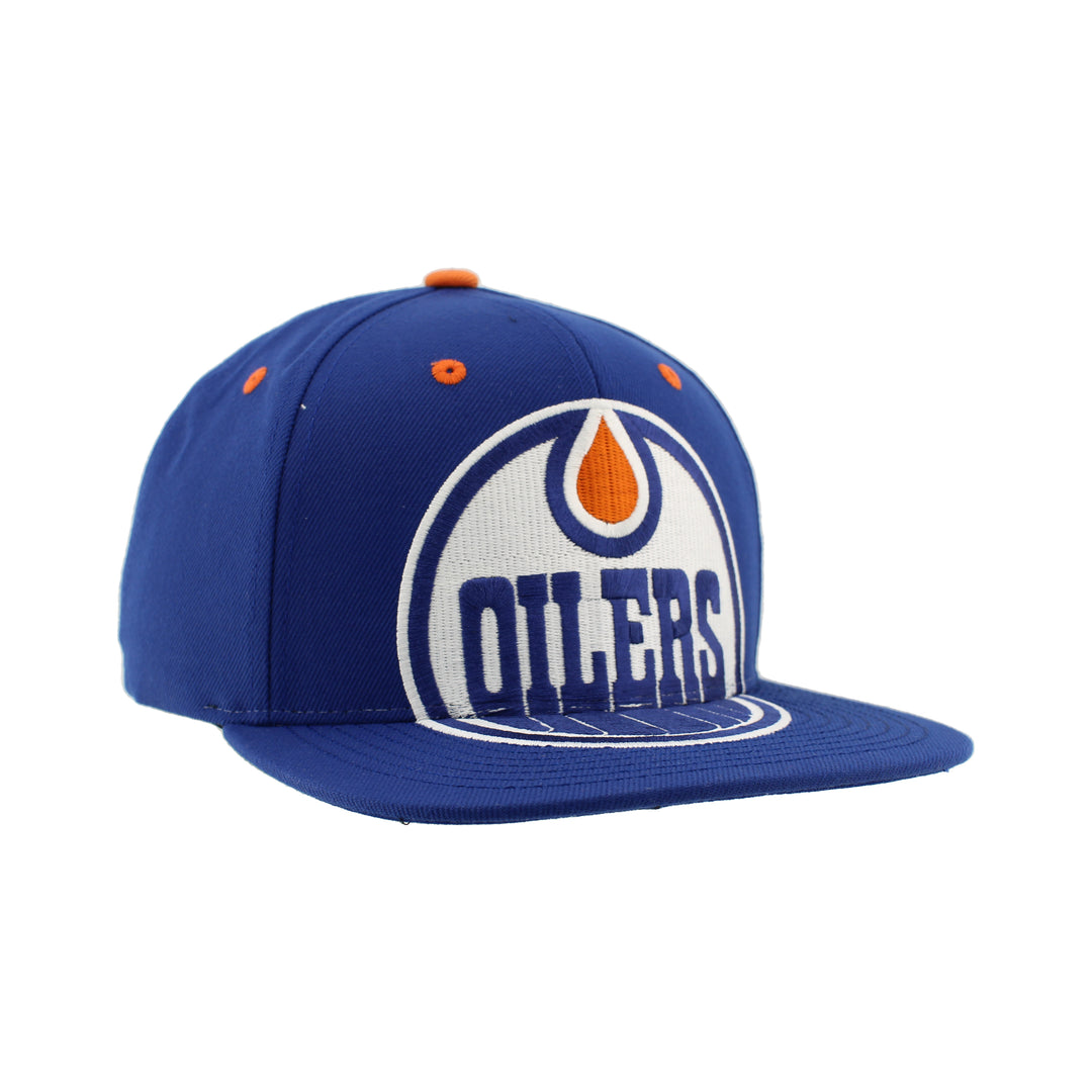 Edmonton Oilers Zephyr Royal Menace Snapback Hat