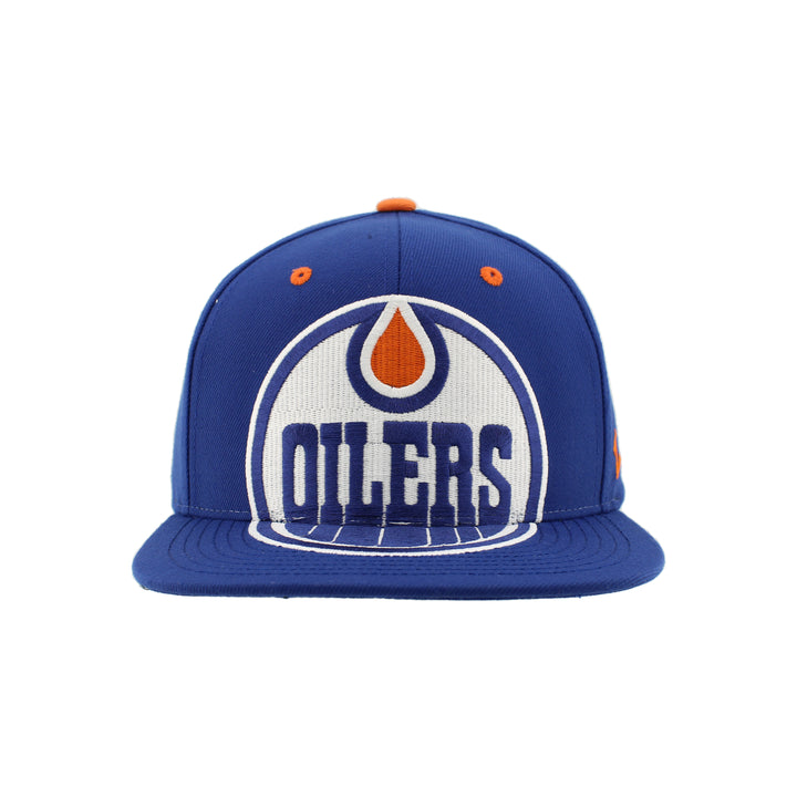 Edmonton Oilers Zephyr Royal Menace Snapback Hat