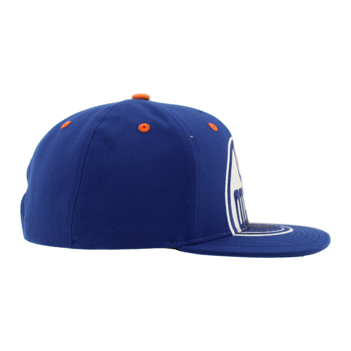 Edmonton Oilers Zephyr Royal Menace Snapback Hat