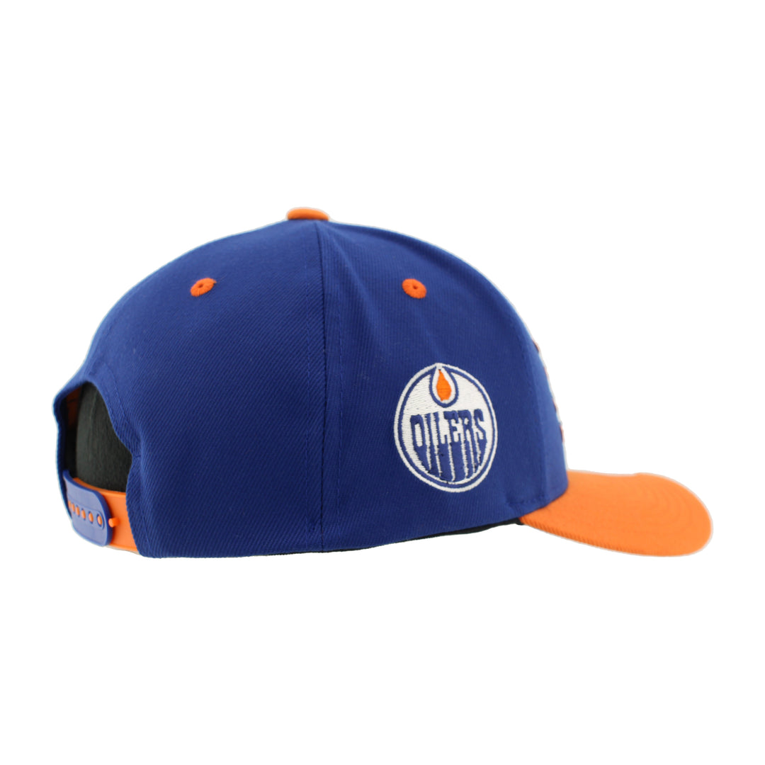 Edmonton Oilers Zephyr Royal Original Lacer Snapback Hat