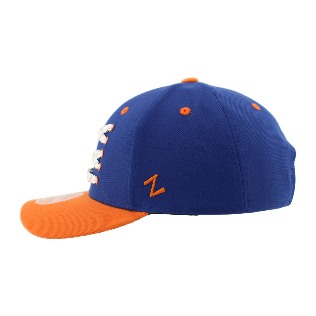 Edmonton Oilers Zephyr Royal Original Lacer Snapback Hat