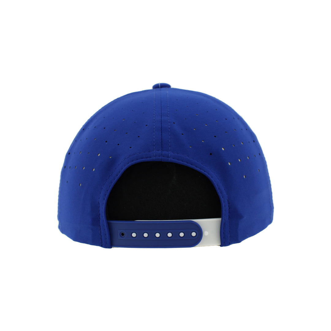 Edmonton Oilers Zephyr Royal Rope Cross-Check Snapback Hat