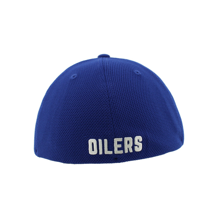 Edmonton Oilers Zephyr Royal Silvery Flex Hat