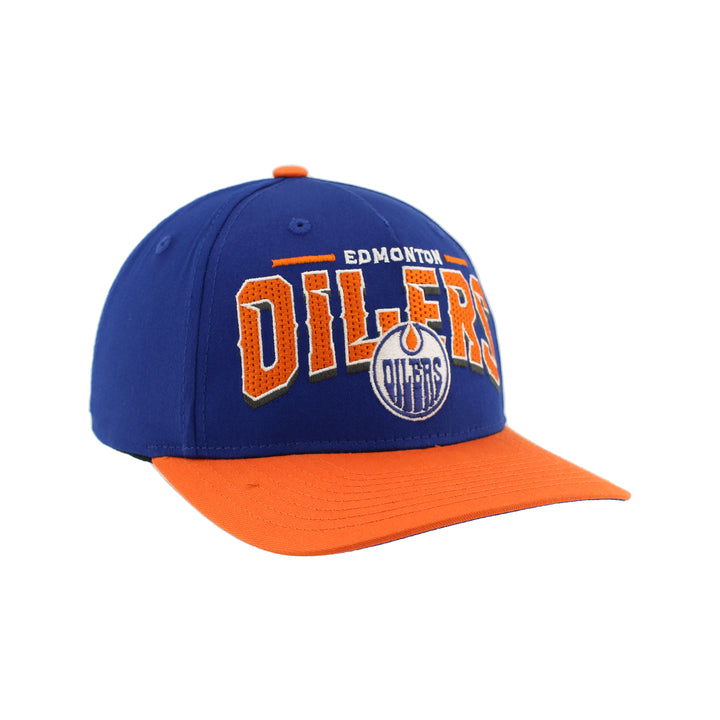 Edmonton Oilers Zephyr Royal Westward Snapback Hat