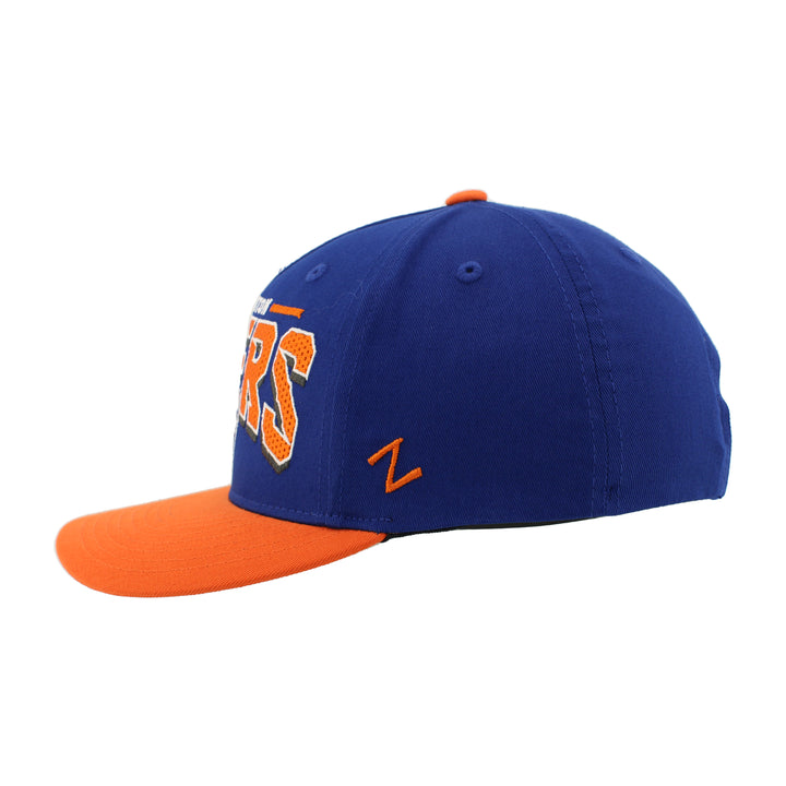 Edmonton Oilers Zephyr Royal Westward Snapback Hat