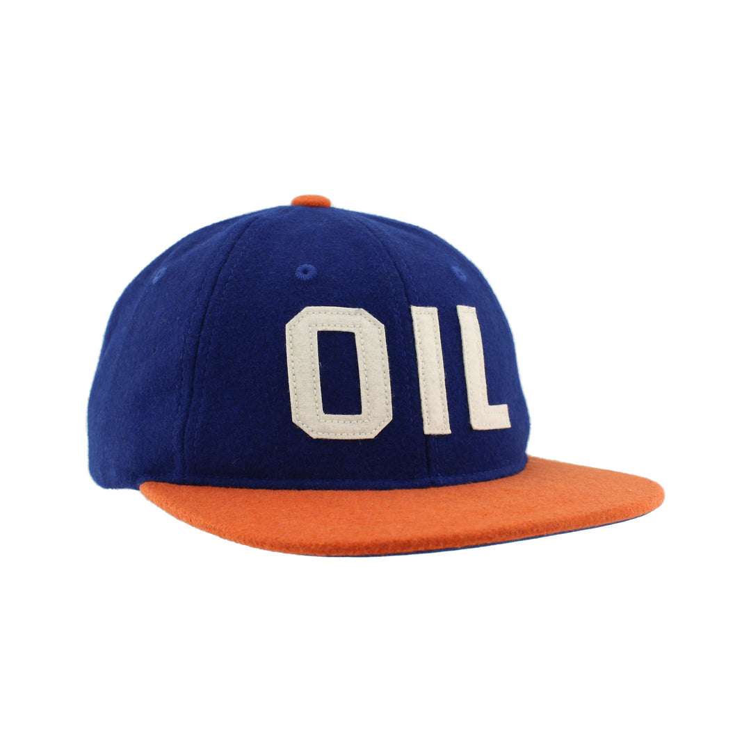 Edmonton Oilers Zephyr Royal Wool Snapback Hat