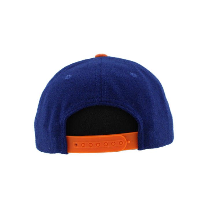 Edmonton Oilers Zephyr Royal Wool Snapback Hat