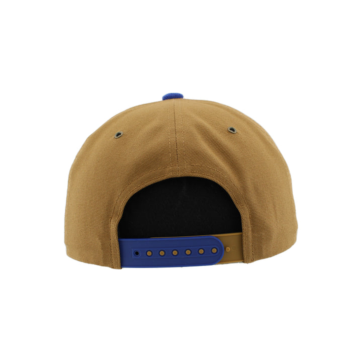 Edmonton Oilers Zephyr Royal & Brown One Time Snapback Hat