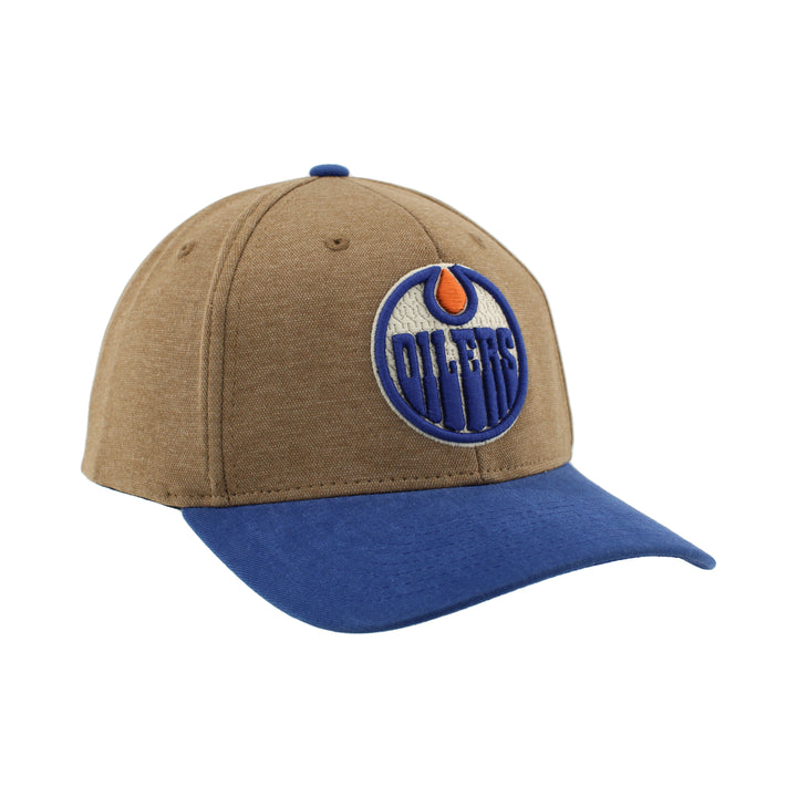 Edmonton Oilers Zephyr Walnut Flex Hat