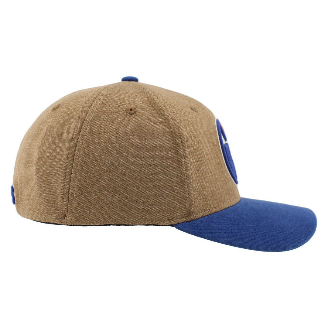 Edmonton Oilers Zephyr Walnut Flex Hat