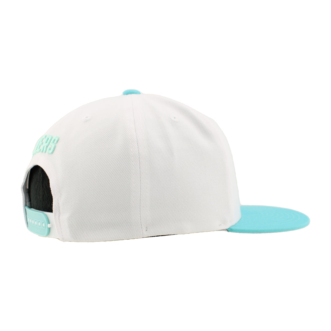 Edmonton Oilers Zephyr White Eazytiff Snapback Hat